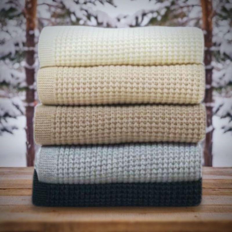 Summit Knit - Merino Wool Blanket
