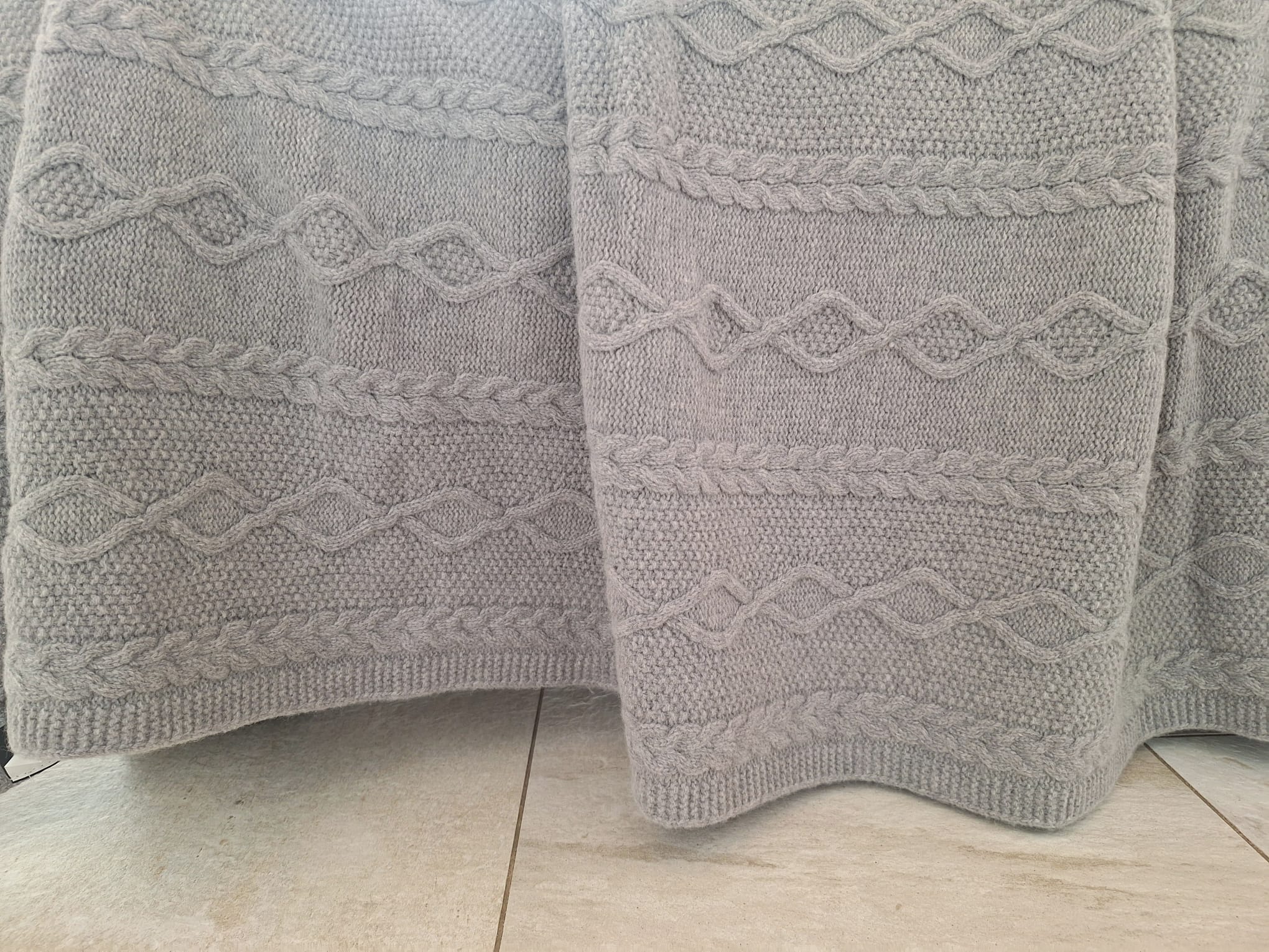 Diamond Blanket - Grey