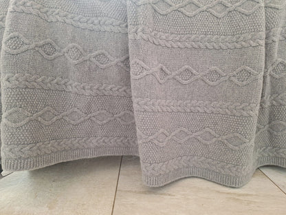 Diamond Blanket - Grey