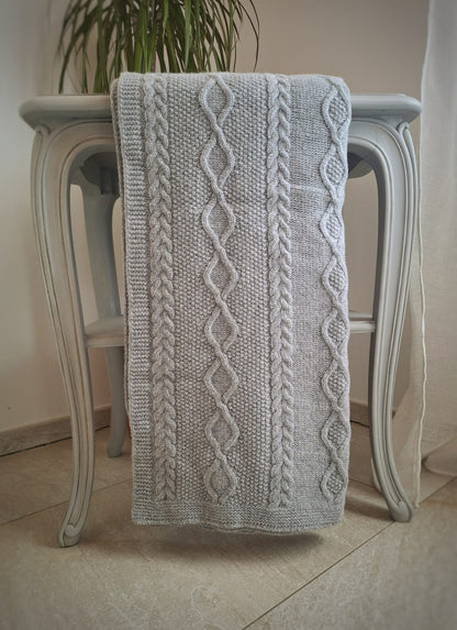 Diamond Blanket - Grey