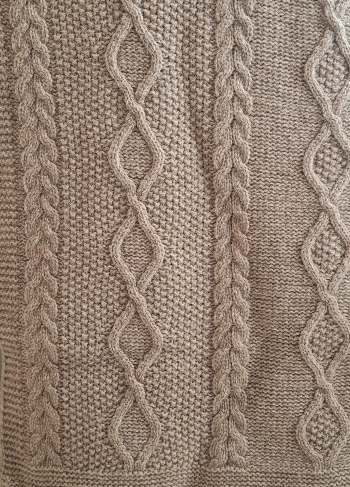 Diamond Blanket -Brown