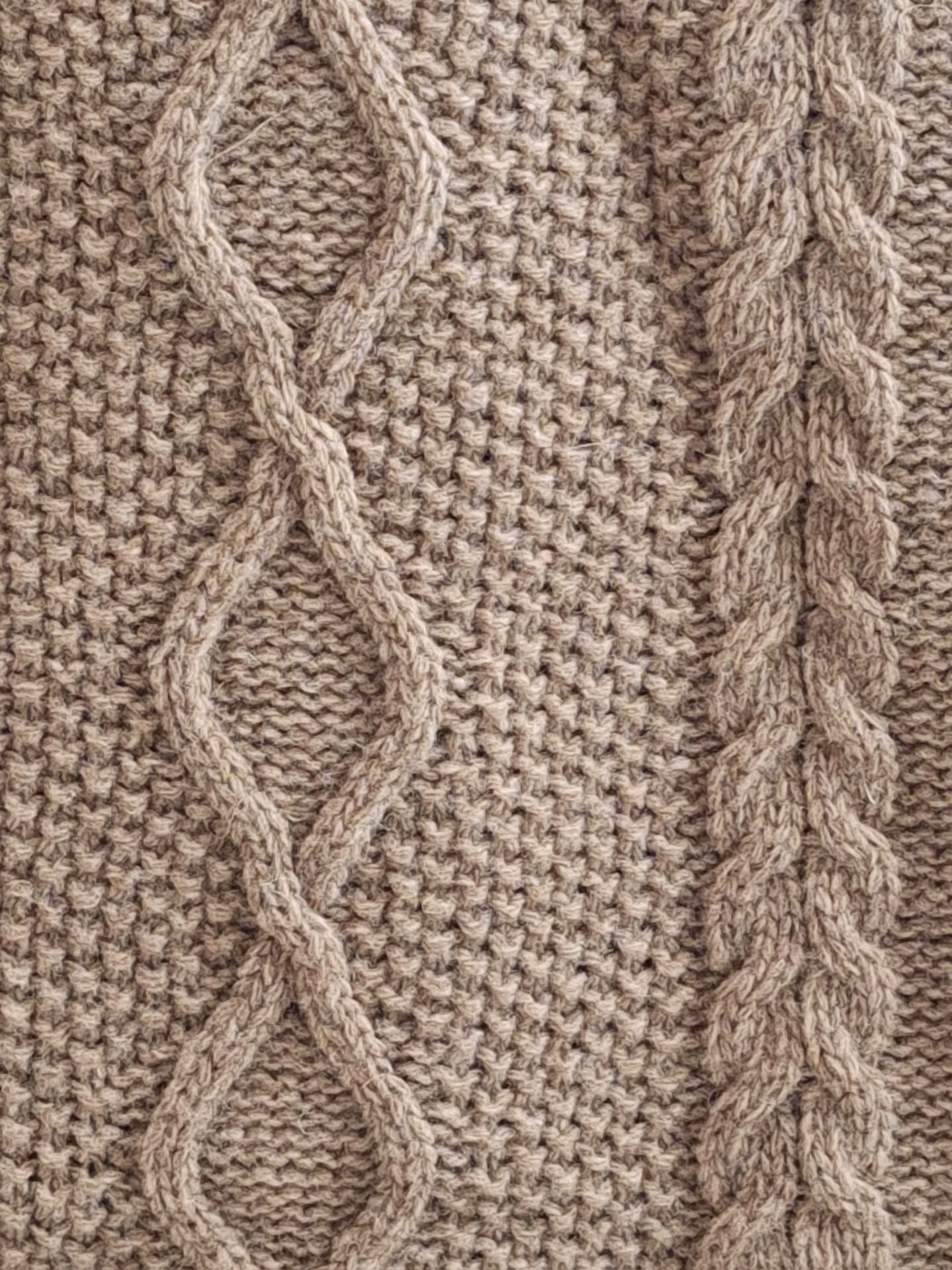 Diamond Blanket -Brown