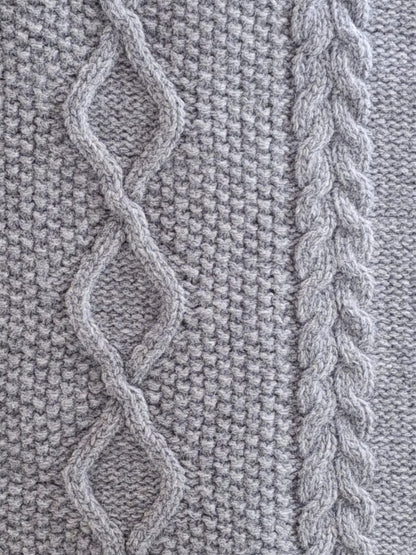 Diamond Blanket - Grey