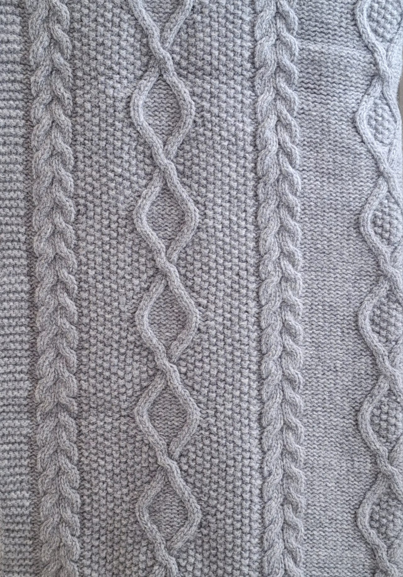 Diamond Blanket - Grey
